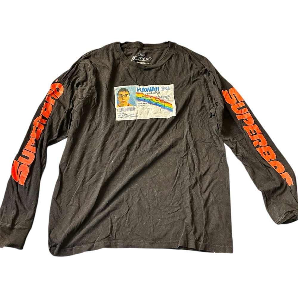Superbad McLovin Movie Promo Long Sleeve Shirt Philcos Official Licensed Medium